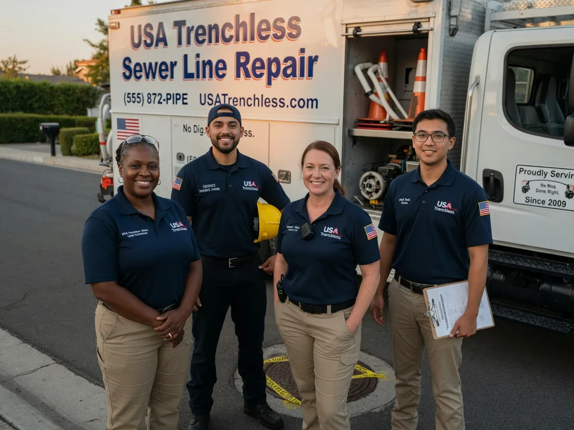 Sewer Line Repair company in Waka, TX